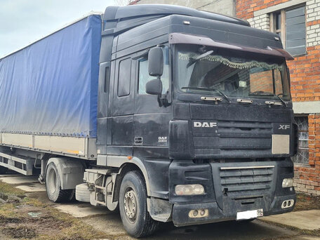 2008 DAF XF 105, чёрный, 3000000 рублей, вид 3