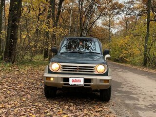 1996 Mitsubishi Pajero Junior, зелёный, 550000 рублей, вид 4