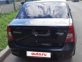 2013 Renault Logan I Рестайлинг, чёрный, 220000 рублей, вид 3