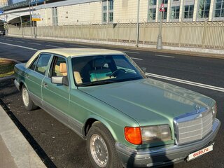1986 Mercedes-Benz S-Класс 260 II (W126) Рестайлинг, зелёный, 1000000 рублей, вид 3