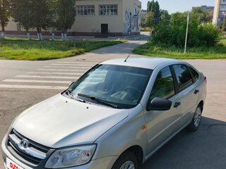 2016 Lada (ВАЗ) Granta I, серебристый, 420000 рублей, вид 1