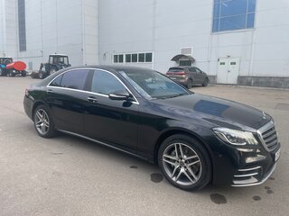 2019 Mercedes-Benz S-Класс 350 d Long VI (W222, C217) Рестайлинг, чёрный, 6999999 рублей, вид 2
