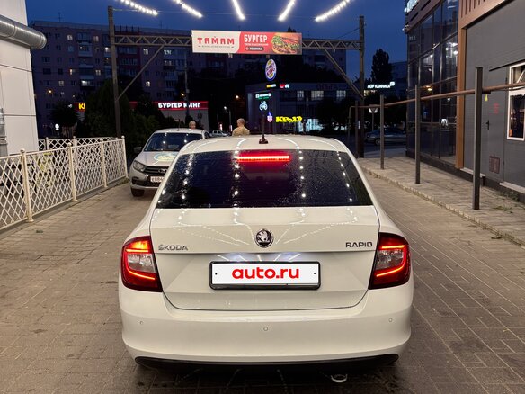 2017 Skoda Rapid I, белый, 950000 рублей - вид 5