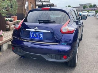 2018 Nissan Juke I Рестайлинг, синий, 950000 рублей, вид 4