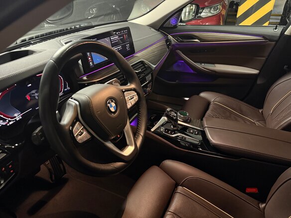 2023 BMW 5 серии 530i xDrive VII (G30/G31/G38) Рестайлинг, синий, 6239000 рублей - вид 7