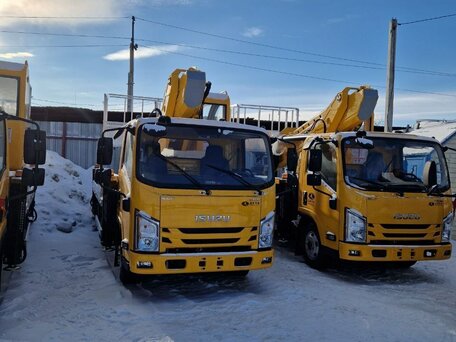 2026 Isuzu Автовышки, жёлтый, 6100000 рублей, вид 1