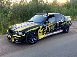 1992 BMW 3 серии 318i III (E36), синий, 1780000 рублей, вид 5