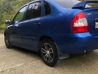 2007 Lada (ВАЗ) Kalina I, синий, 180000 рублей, вид 3