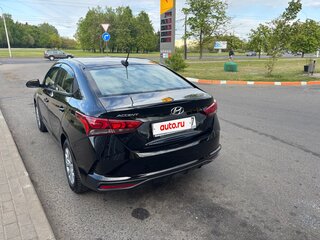 2020 Hyundai Accent V Рестайлинг, чёрный, 1050000 рублей, вид 3