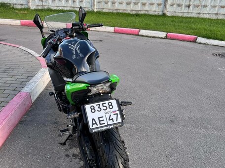 2017 Kawasaki Ninja 650, зелёный, 760000 рублей, вид 4