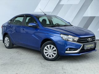 2021 Lada (ВАЗ) Vesta I, синий, 1198000 рублей, вид 3