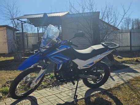 2021 Motoland Enduro 250, синий, 135000 рублей, вид 5