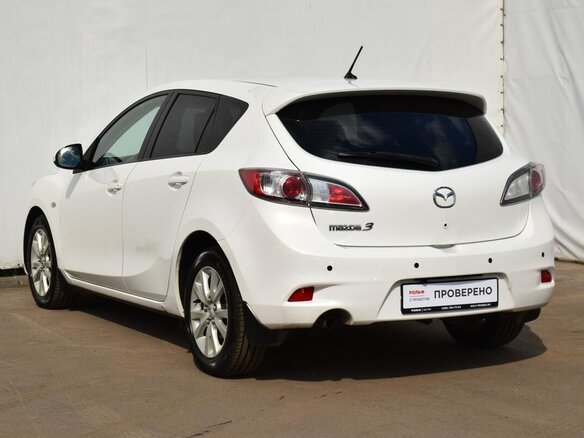 2012 Mazda 3 II (BL) Рестайлинг, белый - вид 6
