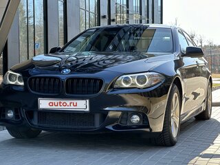 2012 BMW 5 серии 528i VI (F10/F11/F07), чёрный, 2350000 рублей, вид 1