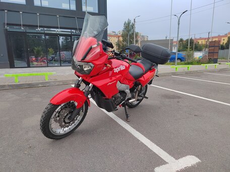 2003 Aprilia ETV 1000 Caponord, красный, 349000 рублей, вид 2