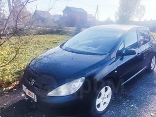 2004 Peugeot 307 I, чёрный, 300000 рублей, вид 1
