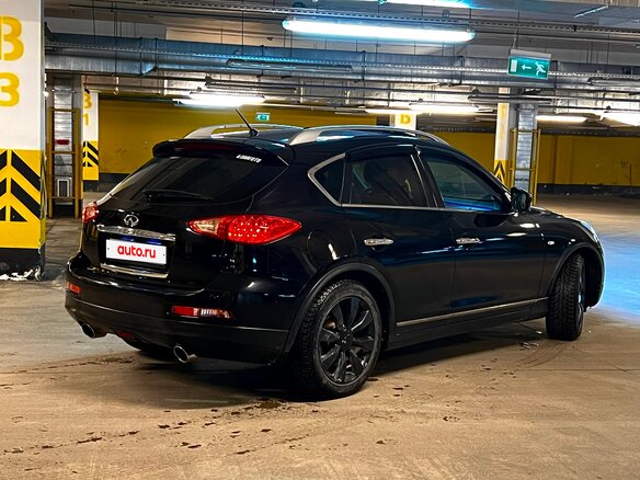 2012 Infiniti EX25 I (J50), чёрный, 1700000 рублей - вид 2