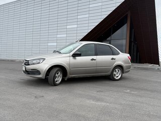 2019 Lada (ВАЗ) Granta I Рестайлинг, серебристый, 500000 рублей, вид 4