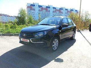2019 Lada (ВАЗ) Granta I Рестайлинг, чёрный, 799000 рублей, вид 1