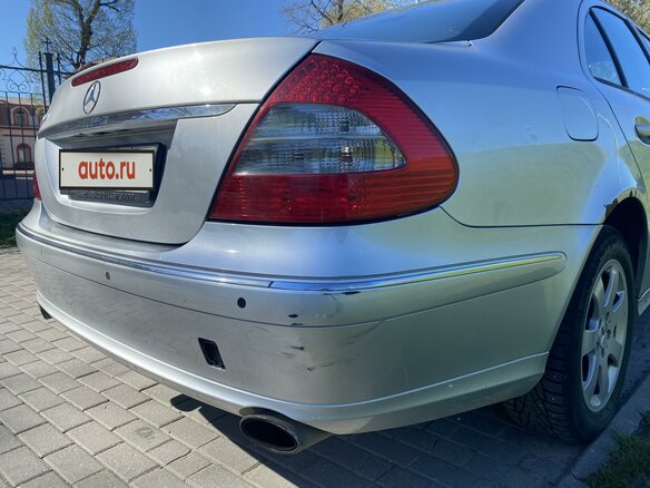 2007 Mercedes-Benz E-Класс 280 III (W211, S211) Рестайлинг, серебристый - вид 9