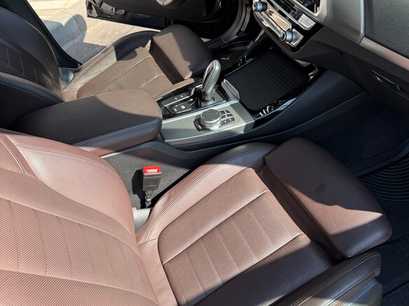 2019 BMW X3 20d xDrive III (G01), синий, 5150000 рублей - вид 11