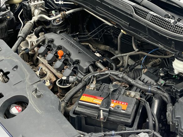 2008 Honda CR-V III, синий - вид 15