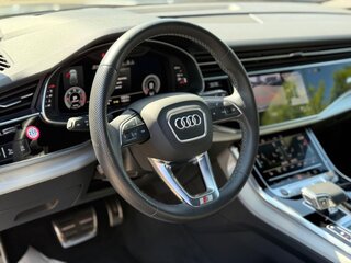 2023 Audi Q7 50 TDI II (4M) Рестайлинг, синий, 10190000 рублей, вид 4