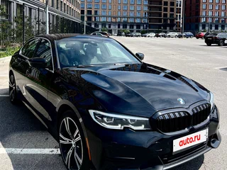 2020 BMW 3 серии 330i xDrive VII (G2x), чёрный, 3490000 рублей, вид 3