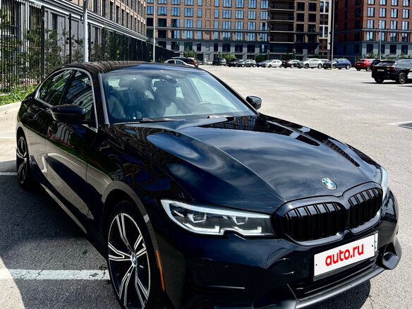2020 BMW 3 серии 330i xDrive VII (G2x), чёрный, 3490000 рублей - вид 2