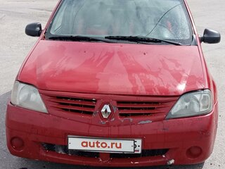 2009 Renault Logan I, красный, 219000 рублей, вид 4
