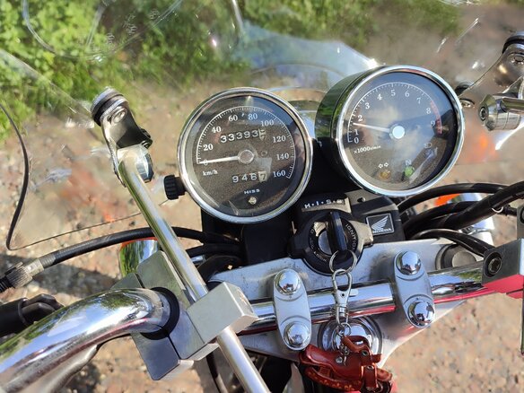 2005 Honda CB 400SS, красный, 340000 рублей - вид 1