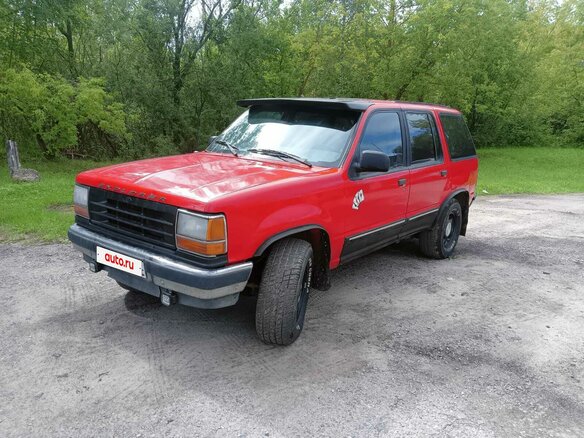 1991 Ford Explorer I, красный, 250000 рублей - вид 1