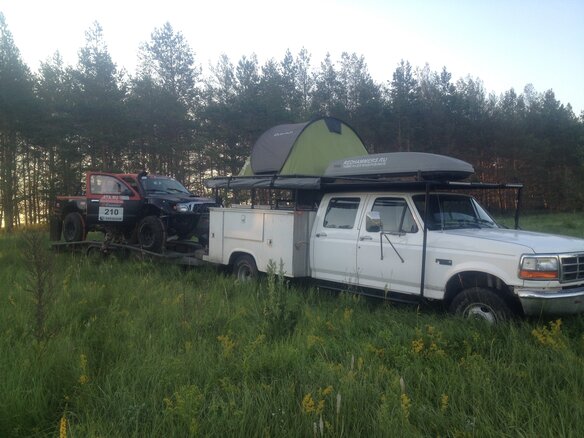 1992 Ford F-350, белый, 1600000 рублей - вид 30