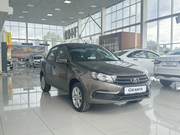 2025 Lada (ВАЗ) Granta I Рестайлинг, бежевый, 1130000 рублей - вид 2