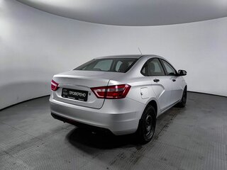 2016 Lada (ВАЗ) Vesta I, серебристый, 583668 рублей, вид 5