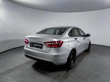 2016 Lada (ВАЗ) Vesta I, серебристый, 614000 рублей, вид 5