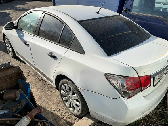 2014 Chevrolet Cruze I Рестайлинг, белый, 250000 рублей - вид 3