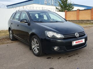 2010 Volkswagen Golf VI, чёрный, 820000 рублей, вид 3