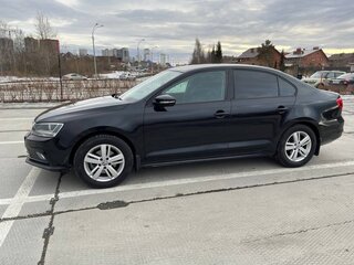 2014 Volkswagen Jetta VI Рестайлинг, чёрный, 1400000 рублей, вид 1