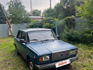 2005 Lada (ВАЗ) 2107, синий, 47000 рублей, вид 1