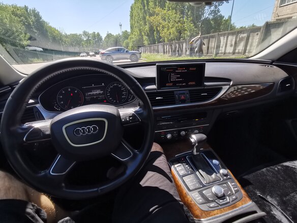 2013 Audi A6 IV (C7), белый - вид 8