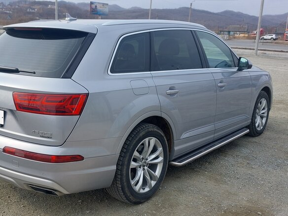 2019 Audi Q7 II (4M), серебристый, 4400000 рублей - вид 5