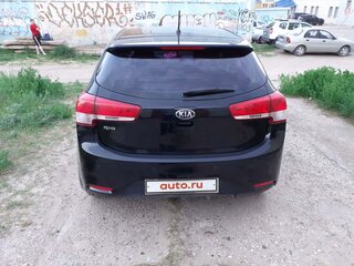2015 Kia Rio 6-speed III, чёрный, 1070000 рублей, вид 4