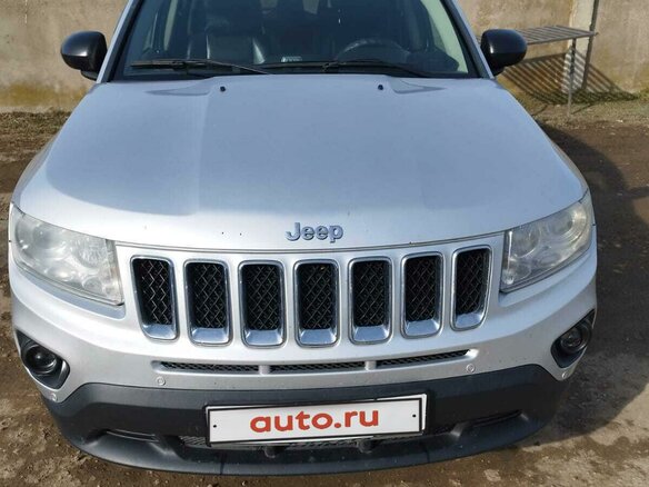 2012 Jeep Compass I Рестайлинг, серый, 1170000 рублей