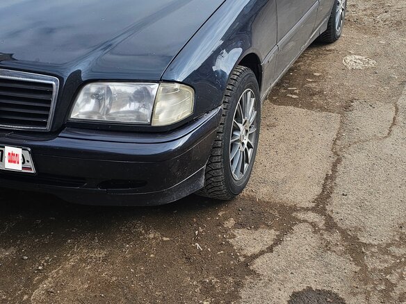 1997 Mercedes-Benz C-Класс 200 I (W202) Рестайлинг, синий, 510000 рублей