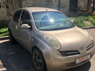2003 Nissan Micra III (K12), золотистый, 500000 рублей, вид 1