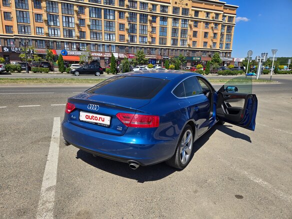 2011 Audi A5 I (8T), синий, 2200000 рублей - вид 3