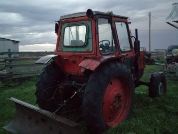 1995 ЛТЗ 60АВ, красный - вид 1