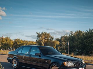 1998 Mercedes-Benz S-Класс 500 Long III (W140) Рестайлинг, серый, 5500000 рублей, вид 4