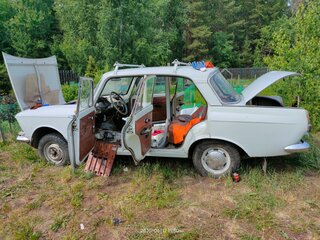 1972 Москвич 412 ИЭ, серебристый, 98000 рублей, вид 3